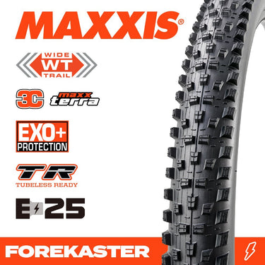 Maxxis Tyre Forekaster 29 X 2.60 3C Terra EXO+ TR Fold 60TPI E-25